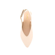 Nude Slingnack Ballerina Flat