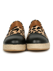 Platform Print Espadrille Shoes